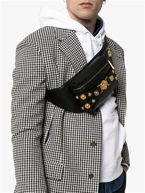 versace tribute belt bag|versace crossbody bag men's.